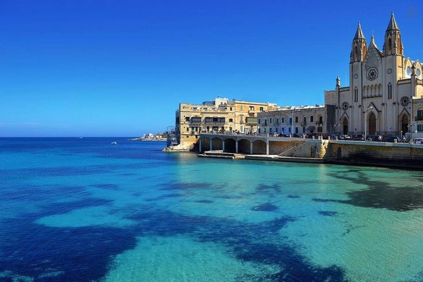 Ferienwohnung Sliema 2Br Great Location With Terrace Exterior foto